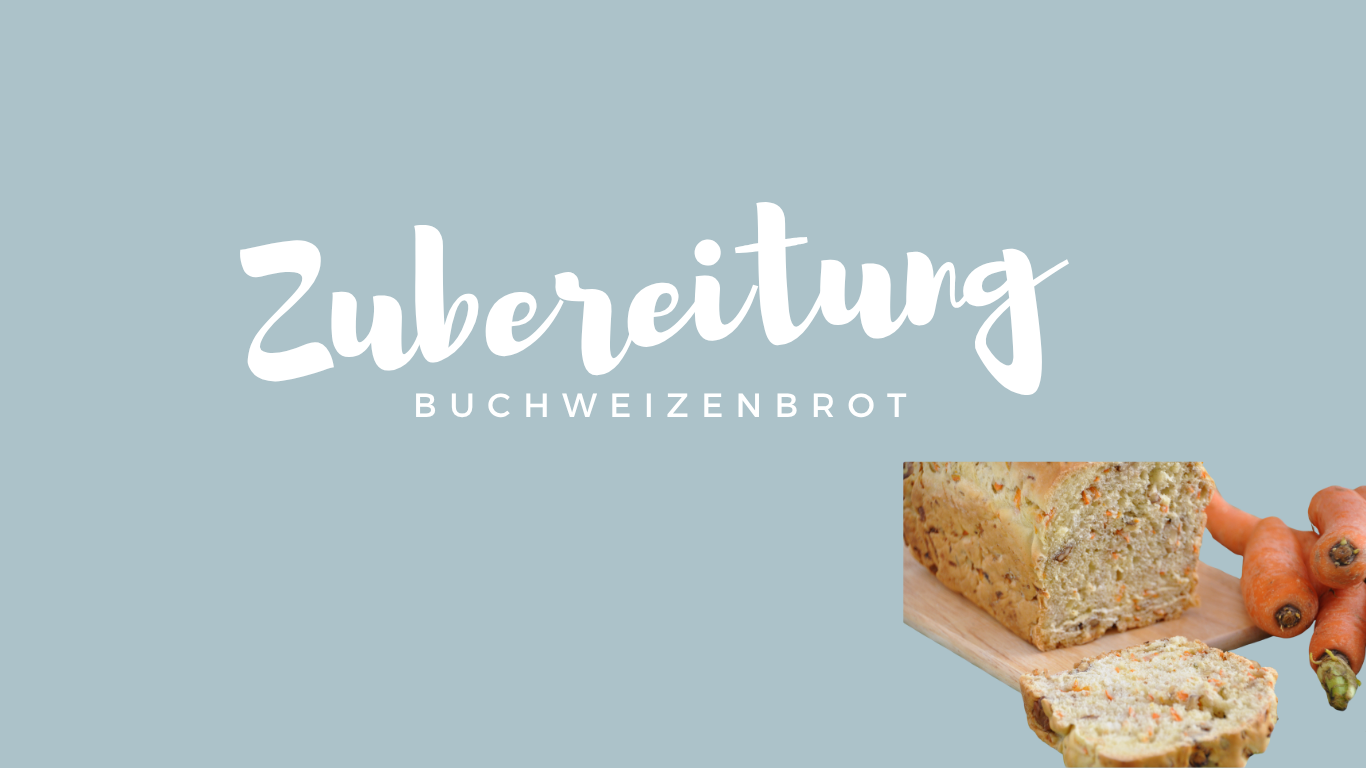 Zubereitung Karotten birnenbrot glutenfrei vegan
